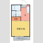 陽光ハイツA棟の間取り画像