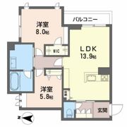 ベレオ支倉の間取り画像