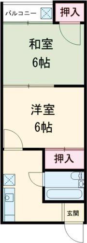 ディアコートの間取り画像