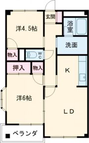 パークハイツ飯塚の間取り画像