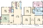 浜富町戸建ての間取り画像