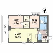 CLASSEUM連坊IIの間取り画像