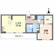 Terrace米ケ袋の間取り画像