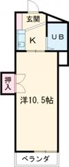 第3富士レイホービルの間取り画像