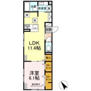 D-PRECIOUS立川高松町の間取り画像