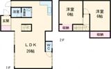 富士市国久保戸建の間取り画像
