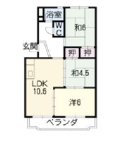 フラッツ エポックの間取り画像