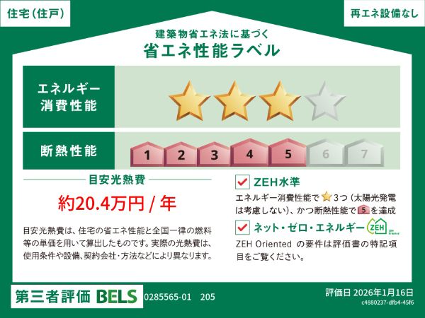 省エネラベル