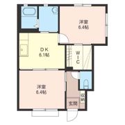 ラフィネ Cの間取り画像