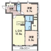 エスポワールヴァンの間取り画像