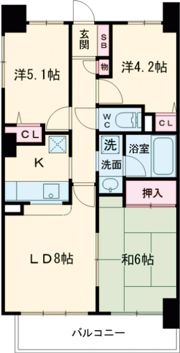 ハイホーム青梅の間取り画像