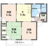 ディアコート Aの間取り画像