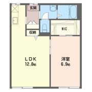レジデンスKの間取り画像