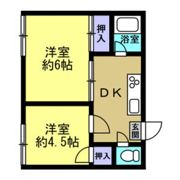 ハイム美土里の間取り画像