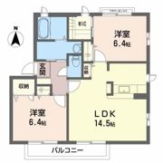 シャーメゾン下原IIの間取り画像
