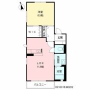 ラ・ルース II棟の間取り画像