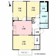 ドルチェ B棟の間取り画像
