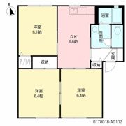 ドルチェ A棟の間取り画像