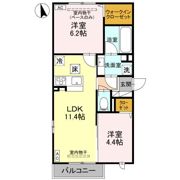 パチオーリ弥生町の間取り画像