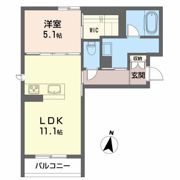 シャーメゾンアムールの間取り画像