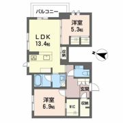 Promenade上杉の間取り画像