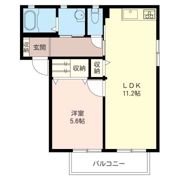 グランシードE・Vの間取り画像