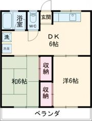 オリーブと春のコーヒーの間取り画像