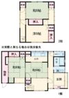 下佐吉開貸家の間取り画像