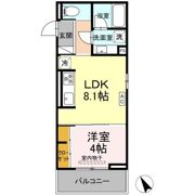 D'Bless和田町の間取り画像