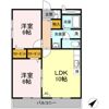 カナディアンコート南吉成 Aの間取り画像