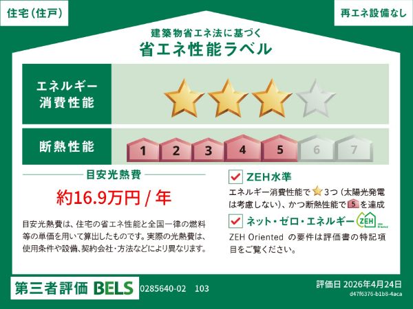 省エネラベル
