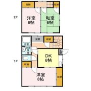 宮田借家 16号の間取り画像