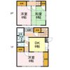 宮田借家 16号の間取り画像
