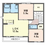 リビオンCの間取り画像