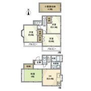 大塚戸建の間取り画像