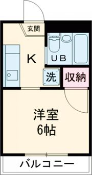 デュオハイムの間取り画像