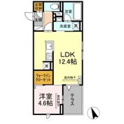 TORISIA売市の間取り画像