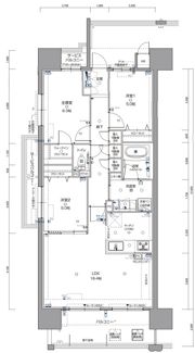 リコット三河豊田の間取り画像