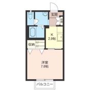 メゾンドシュクレの間取り画像