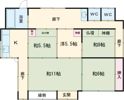 野津町戸建ての間取り画像