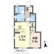 セレナヴィラ小松島Bの間取り画像