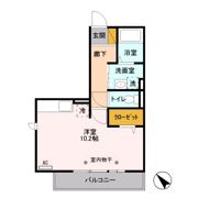 メープルリーフの間取り画像