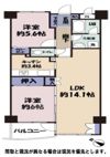 グランドヒルズ筑波学園都市の間取り画像