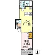 セレスティア東小岩Ⅱの間取り画像