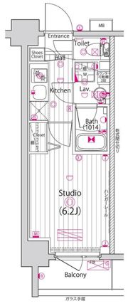 グランド・ガーラ横浜の間取り画像