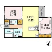 MOCRAFT南小岩の間取り画像