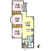 MOCRAFT南小岩の間取り画像