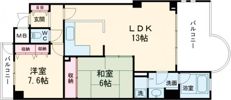 フジタ第三鳥羽マンションの間取り画像