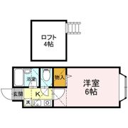 ベルシティ木ノ下の間取り画像