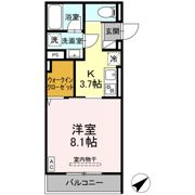 Luxe三ツ沢の間取り画像